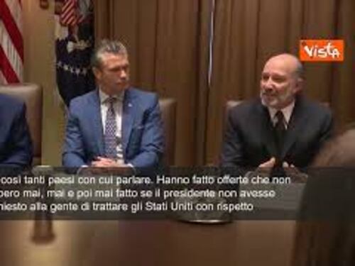 Lutnick (Segr. Usa): Abbiamo tanti Paesi con cui parlare, hanno fatto offerte mai viste