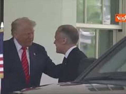Trump riceve il premier canadese Mark Carney alla Casa Bianca
