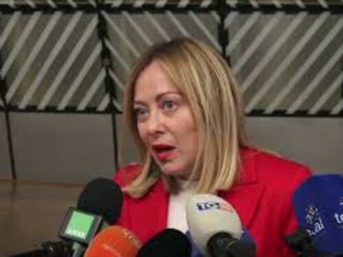 Meloni: "Non condivido messaggio Ventotene, per la sinistra popolo va educato"