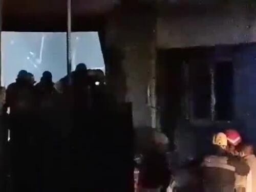Il rogo nella discoteca di Kocani