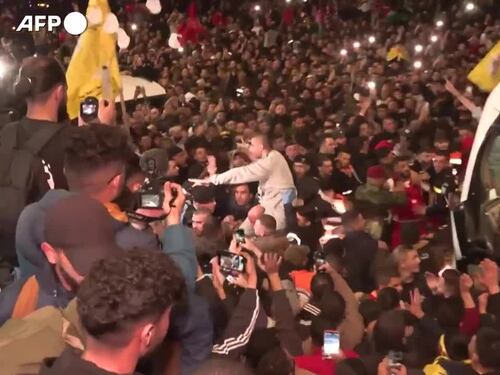Ramallah, festa per il ritorno dei prigionieri liberati