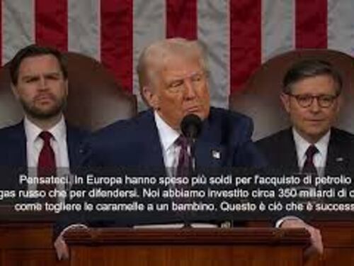 Trump: "L'Ue ha speso più per il petrolio russo che per Kiev"