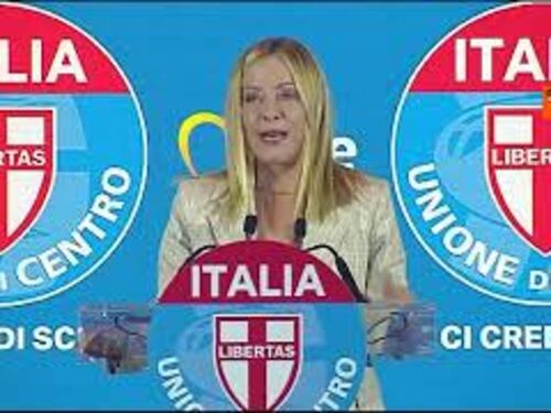 Meloni: Centrodestra costituito da forze con identità compatibili che stanno insieme per scelta