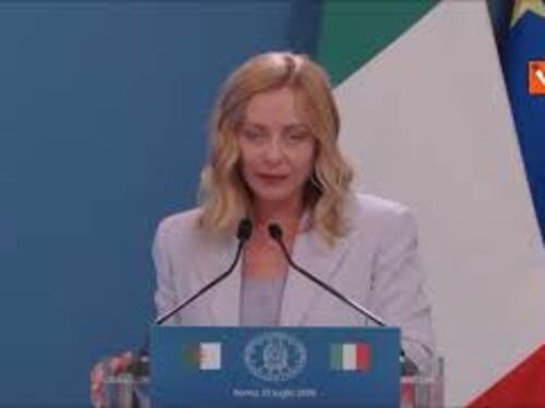 Meloni: Amicizia tra Italia e Algeria non è mai stata così speciale, rapporti molto intensi