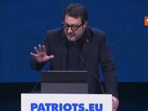 Salvini a summit patrioti Madrid racconta in spagnolo processo Open Arms: Perdonate la mia pronuncia