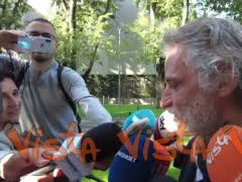 Lo Verso (attore) alla camera ardente di Armani: I suoi occhi fermavano il tempo e lo spazio