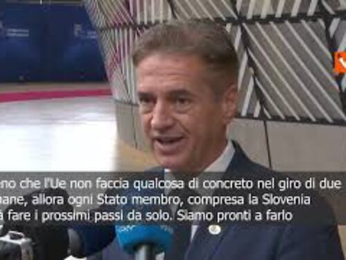 Golob (Slovenia) su accordo con Israele: Se Ue non fa qualcosa ogni Stato membro decida da solo