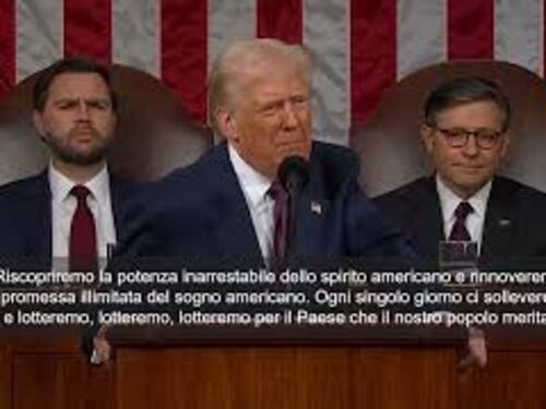 Trump: "Andremo su Marte e pianteremo la bandiera Usa"