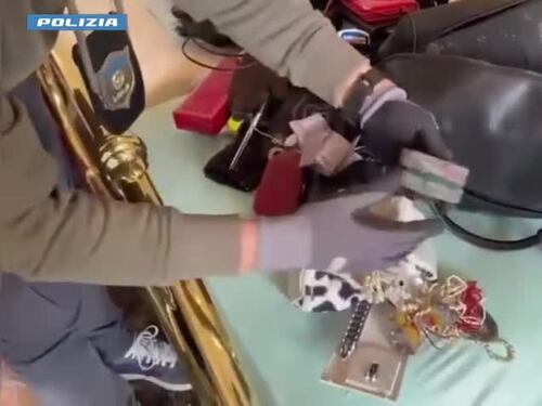 La banda di georgiani in azione con le chiavi Topolino: il video