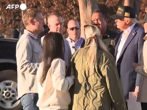 Los Angeles, Trump visita il quartiere Pacific Palisades devastato dall'incendio
