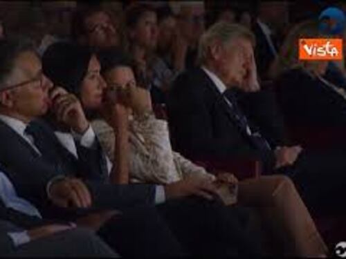 Metsola al Meeting di Rimini cita Sassoli, l'applauso della platea