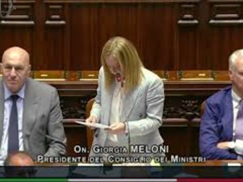 Meloni: Sono leader di una Nazione che conta e ne sono fiera