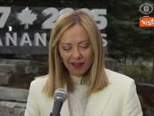 G7 Canada, Meloni: "Al summit riconoscimento della leadership italiana su immigrazione"