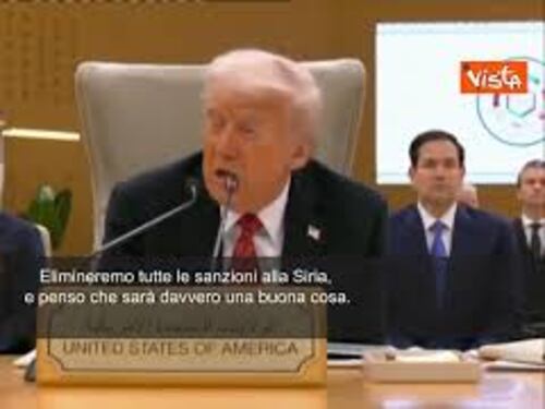 L'annuncio di Trump a Ryad: Elimineremo tutte le sanzioni alla Siria