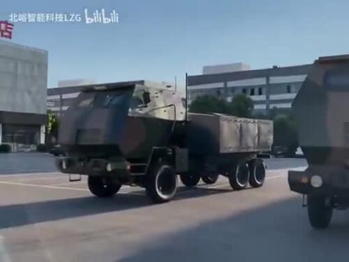 La Cina si esercita con i finti lanciarazzi Usa