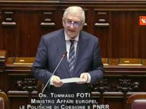 Pnrr, Foti: "Speso oltre il 50 per cento dei 120 miliardi ricevuti"