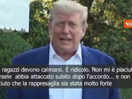 Guerra Iran-Israele, Trump: Non mi è piaciuto che Israele abbia attaccato dopo accordo tregua