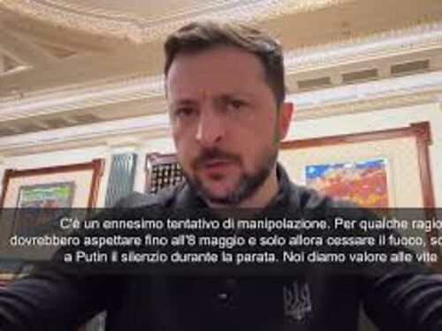 Zelensky: Cessate il fuoco per 9 maggio? Ennesimo tentativo di manipolazione di Putin