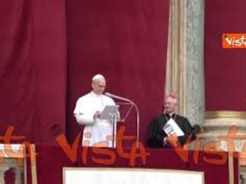 Papa Leone XIV: "Ai grandi del mondo dico, mai più la guerra"