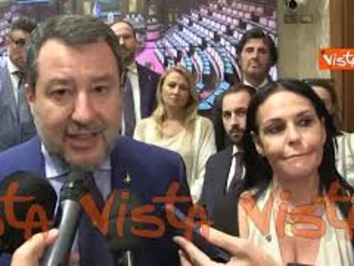 Salvini: "La Lega ha condannato immediatamente gli attacchi russi a Mattarella"