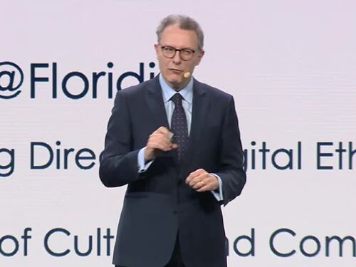 Luciano Floridi al Next Generation AI di Milano