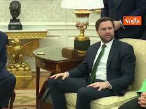 Jd Vance: "Ucraini hanno accettato il cessate il fuoco, vediamo se riusciamo a convincere russi"