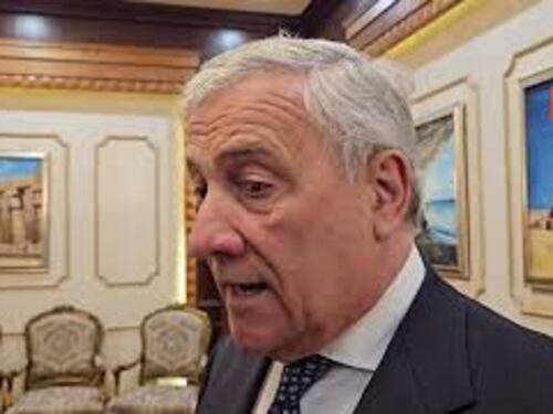 Tajani al Cairo: E' una missione di pace per arrivare a un cessate il fuoco duraturo a Gaza