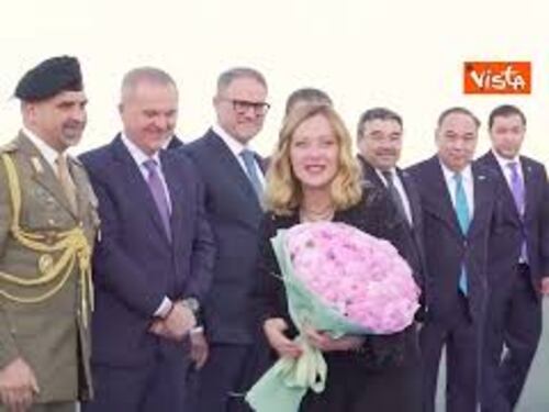 Meloni arriva ad Astana, in Kazakhstan, seconda tappa missione Asia Centrale