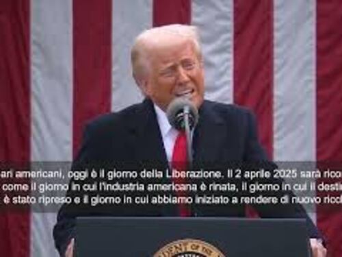 Dazi Usa, Trump: Cari americani, oggi è il giorno della Liberazione