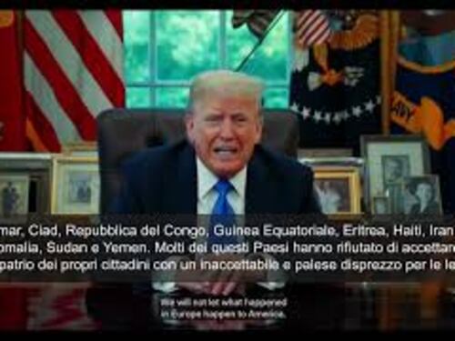 Trump firma divieto viaggio negli Stati Uniti per 12 Paesi: Disprezzano leggi immigrazione Usa