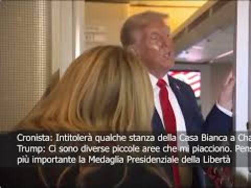 Trump: Intitolerò una stanza Casa Bianca a Kirk? Medaglia libertà più importante