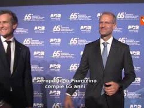 Aeroporto di Fiumicino compie 65 anni, le celebrazioni con Mattarella e vertici di AdR, Enac, Mundys