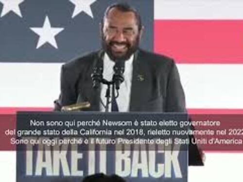 Il deputato dem Al Green: Il Governatore della California Newsom è il futuro Presidente Usa