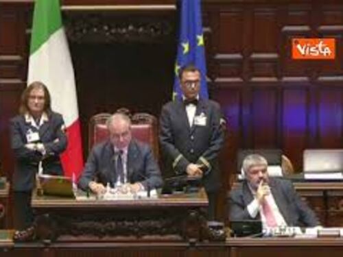 Boschi in completo "verde Lega", Salvini in Aula: Le faccio i complimenti per la scelta cromatica