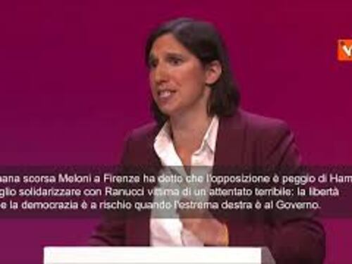 Schlein a Congresso Pse: Democrazia in Italia a rischio da quando governa Meloni