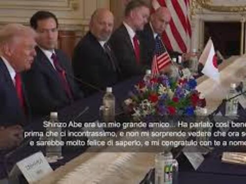 Trump a Sanae Takaichi: Shinzo Abe era un mio grande amico. Sarebbe felice che ora sei premier