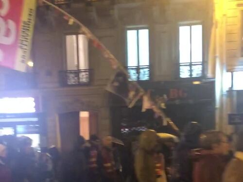 Parigi sciopero e manifestazione 1
