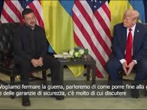 Zelensky: Vogliamo porre fine a guerra, con Trump parleremo anche di garanzie di sicurezza