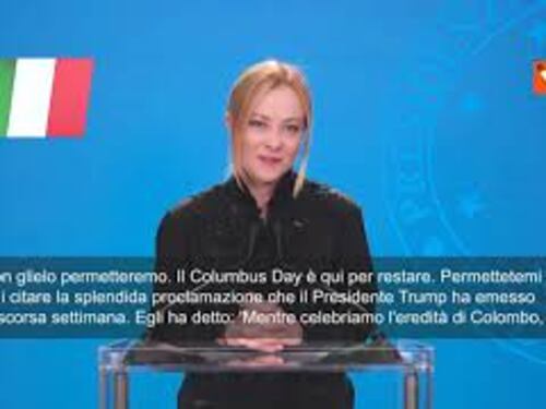 Meloni alla Niaf: Cultura woke vuole cancellarci, si sbagliano