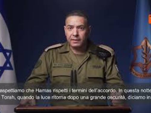 Guerra Palestina, Defrin (Idf): Ritorno ostaggi? "Israele non dimentica la sua gente"