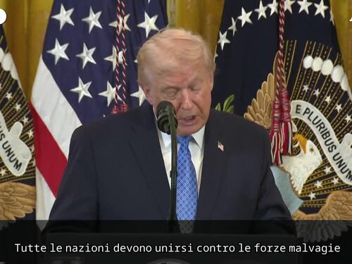 L'appello di Trump: "Tutte le nazioni contro il terrorismo islamico radicale"