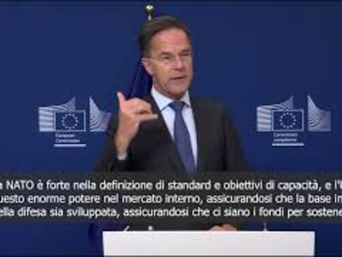 Rutte: Collaborazione tra Nato e Ue è eccellente