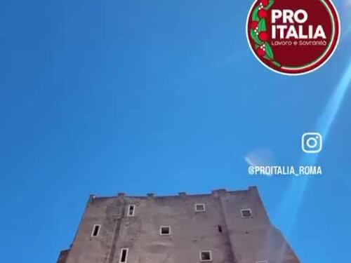 Gualtieri presenta il restauro della Torre dei Conti - Il video è virale