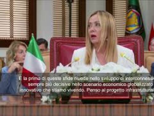 Meloni: Italia pronta a ospitare un vertice Consiglio di cooperazione del Golfo-Mediterraneo