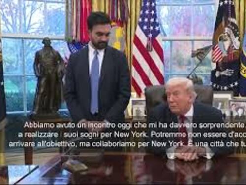 Trump riceve Mamdani alla Casa Bianca: Collaboriamo per New York, è la città che amiamo
