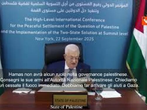 Abu Mazen: Chiediamo un cessate il fuoco immediato a Gaza. Hamas consegni armi ad Anp