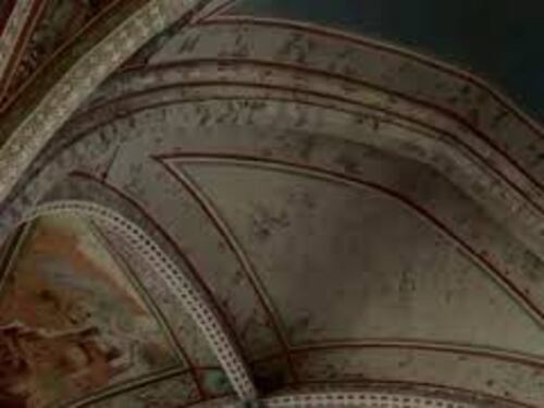Festa San Francesco, proiettata la vela originale di San Matteo sulla volta della Basilica di Assisi