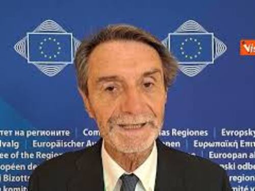 Attilio Fontana a Bruxelles: Fondi coesione siano gestiti da Regione, lombardizzare l'Italia