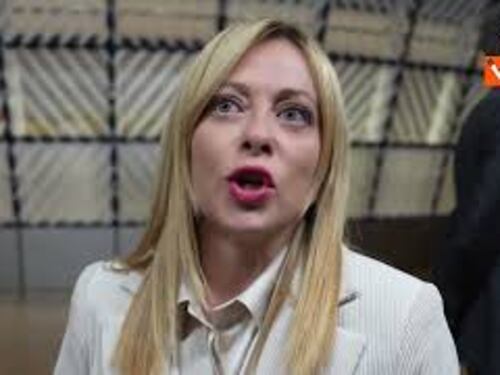 Meloni: Ue si riserva utilizzo asset russi rispettando il diritto internazionale