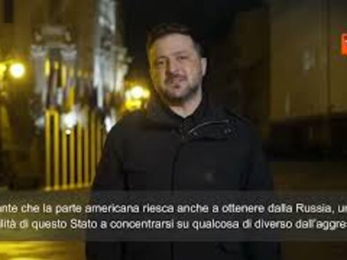 Zelensky: "Putin continuerà la guerra finché avrà soldi per farlo"